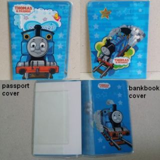 หุ้มปกพาสปอร์ต PassPort(ใส่ book bank สมุดบัญชี ธนาคารได้ค่ะ) ลาย thomas โทมัส ขนาด 9.5x13.5 ซม.