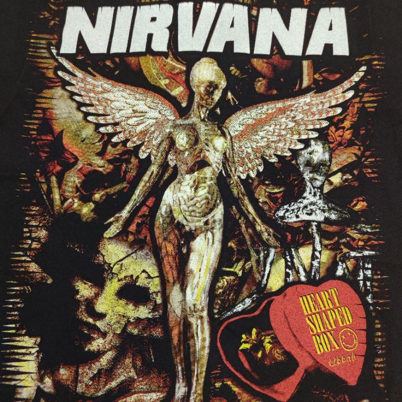 nirvana-bootleg-overprint-เสื้อวง-เสื้อวงดนตรี-เสื้อวงร็อค-เสื้อลายปีกนางฟ้า