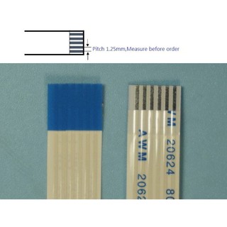 สายแพร 6 Pins Pitch 1.25mm  Length 30cm Flat Cable