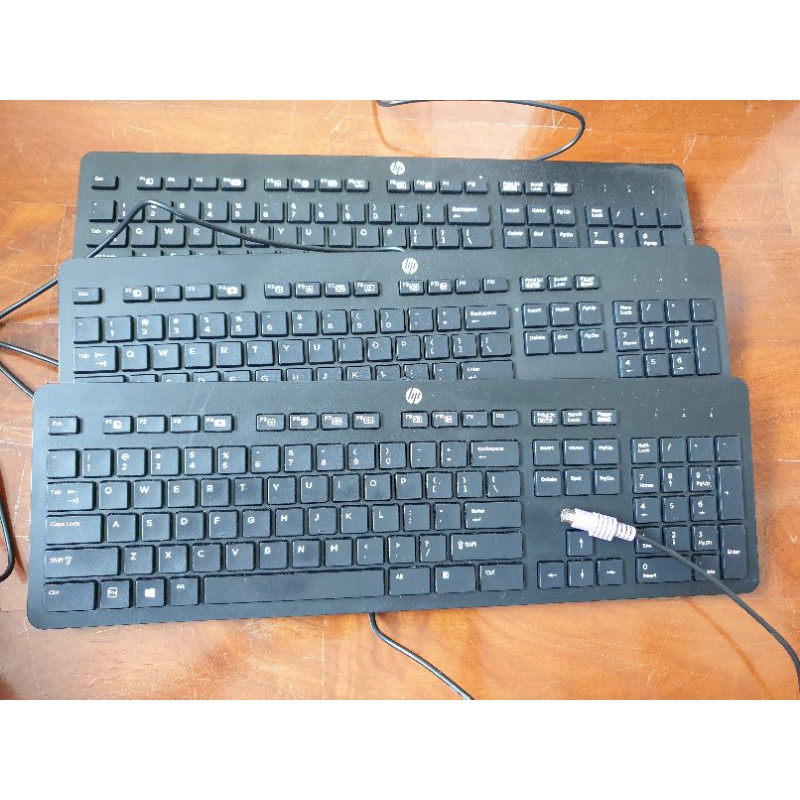 ลด-80บ-โค้ด-enth119-คีย์บอร์ดมือสอง-keyboard-hp-รุ้น-kb1469-หัวps2-แป้นอังกฤษ