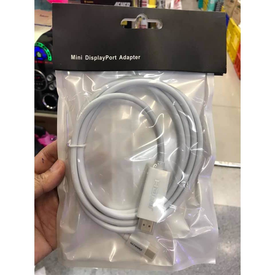 ส่งจากไทย-mini-dp-to-hdmi-1-8m-พร้อมส่ง-mini-displayport-adapter