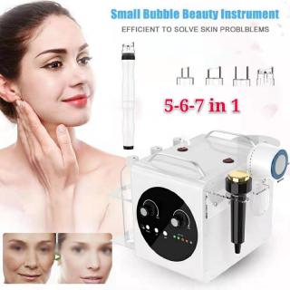 【2 Free gifts】5-6-7 in 1 hydra dermabrasion beauty  peel facial clean machine mall bubble beauty equipment1 44F0