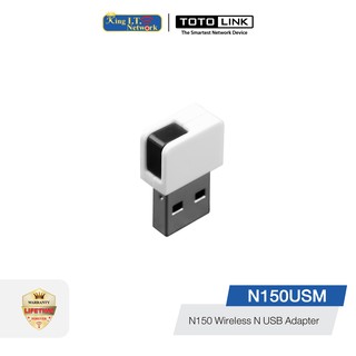 ภาพหน้าปกสินค้าTOTOLINK (N150USM) 150Mbps Wireless N Mini USB Adapter ที่เกี่ยวข้อง
