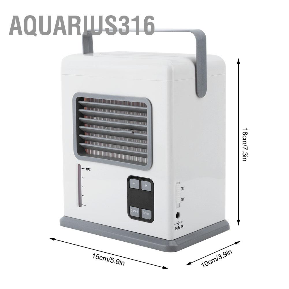 ภาพสินค้าAquarius316 พัดลมระบายความร้อน เครื่องปรับอากาศ ความชื้น ขนาดเล็ก แบบพกพา จากร้าน aquarius316.th บน Shopee ภาพที่ 8