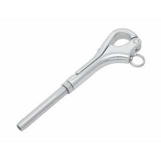 PELICAN HOOK&amp;SWAGE STUD 4-5MM.Marine Grade 316 Stainless Steel Fitting