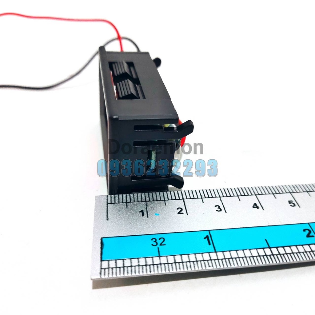 2in1-12vdc-dc-volt-วัดโวลท์ภายใน-วัดแบต-รถยนต์มิเตอร์-วัดปริมาณแบตเตอรี่-ไฟสีแดง-ต่อกับแบตเตอรี่-12v-เท่านั้น