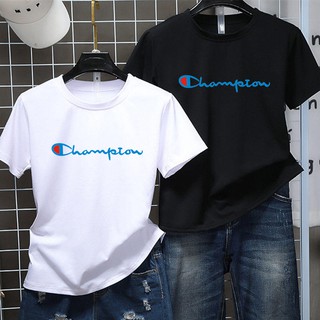 เสื้อยืด 2020Champion-SHORTเสื้อยืดฮิตคอกลมแขนสั้นใส่ได้ทั้งหญิงและชายลายChampionการ์ตุน