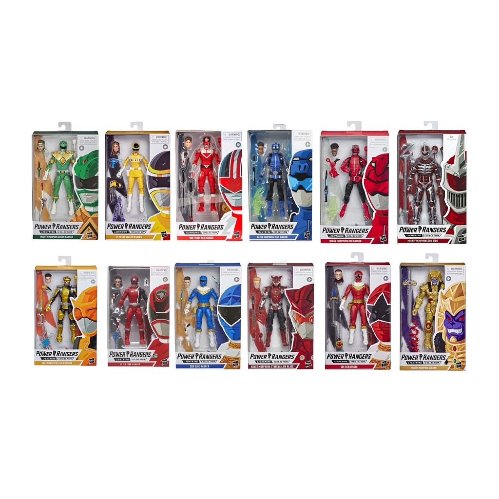 [เลือกแบบได้] HASBRO : POWER RANGERS LIGHTNING COLLECTION คละแบบ ของ ...