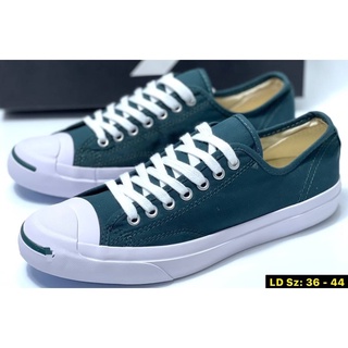 Converse jack percell รองเท้าผ้าใบผูกเชือกพร้อมกล่อง