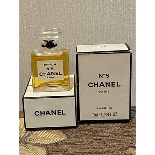 VINTAGE Chanel No.5 PARFUM Splash 7ml. NEW IN DOUBLE BOXED