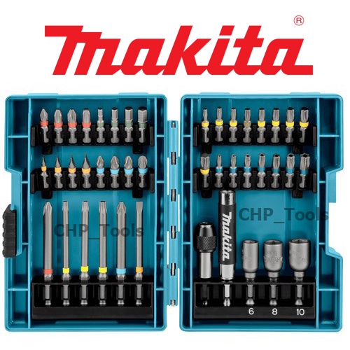 MAKITA B-55697 ชุดดอกไขควง MAKITA แบบกล่องพับ 43 ชิ้น B55697 | Shopee ...