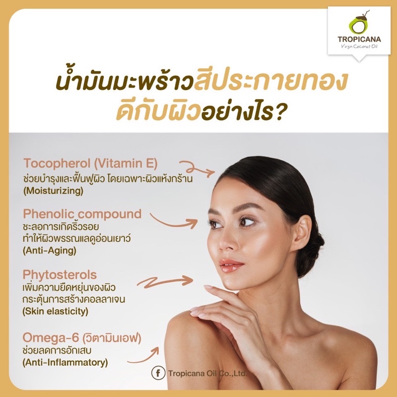 tropicana-ทรอปิคานา-น้ำมันมะพร้าวสกัดเย็น-100-250ml