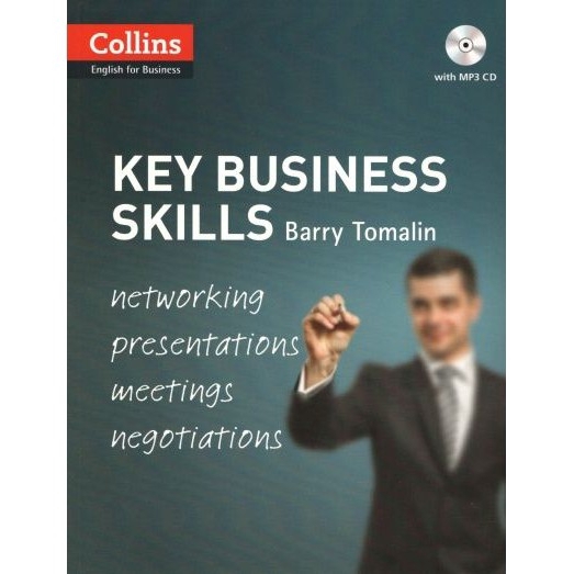 ภาพหน้าปกสินค้าDKTODAY หนังสือ COLLINS KEY BUSINESS SKILLS+MP3 CD