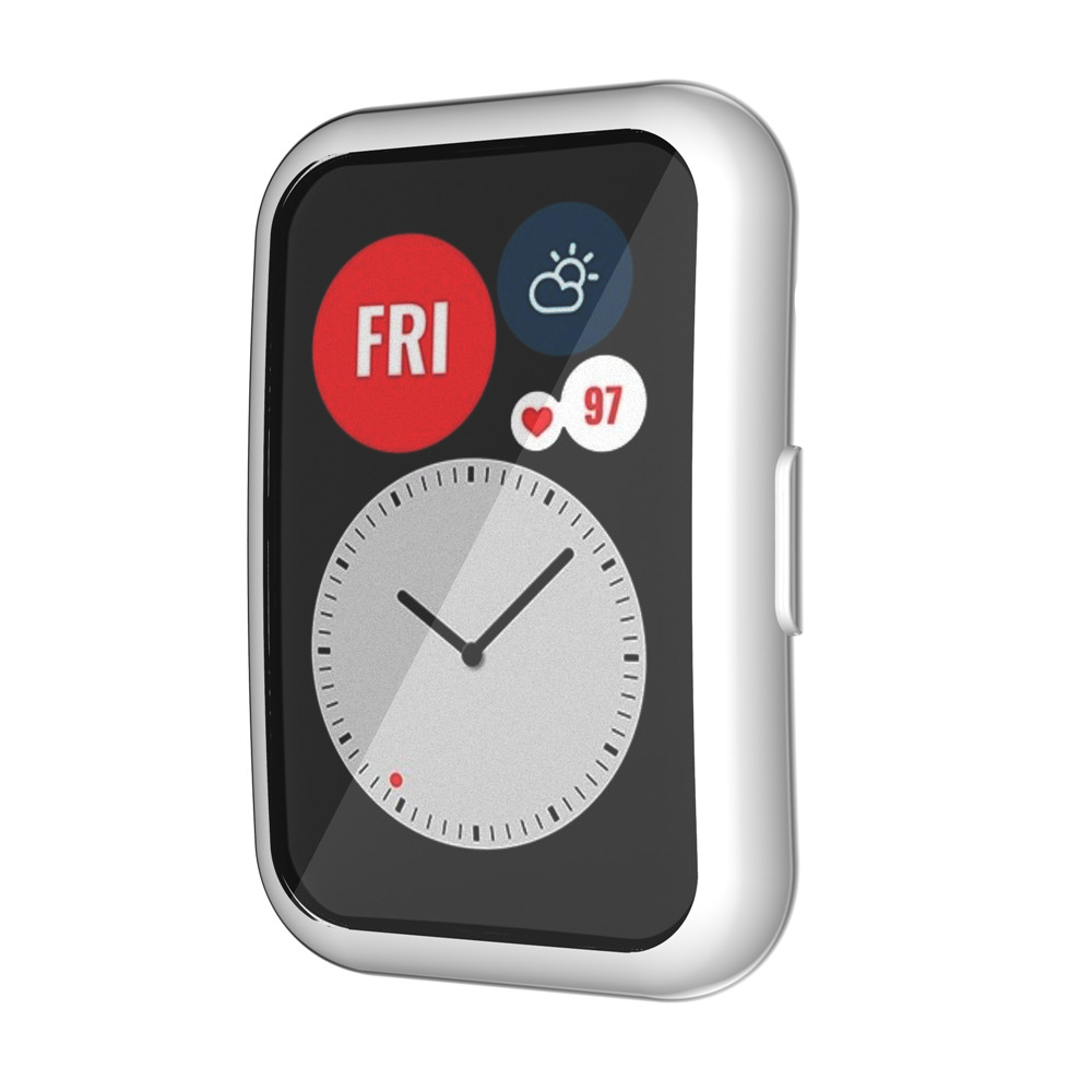 ภาพสินค้าเคส Huawei Band 7 6 เคสใส TPU นิ่มคลุมหน้าจอ สำหรับ Huawei Watch Fit New นาฬิกาสมาร์ท Smart Watch Case จากร้าน jansin.th บน Shopee ภาพที่ 6