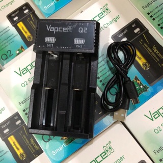 ภาพขนาดย่อของภาพหน้าปกสินค้าVapcell Q2 รางชาร์จvapcell Q2 เครื่องชาร์จถ่าน vapcell จากร้าน power18 บน Shopee