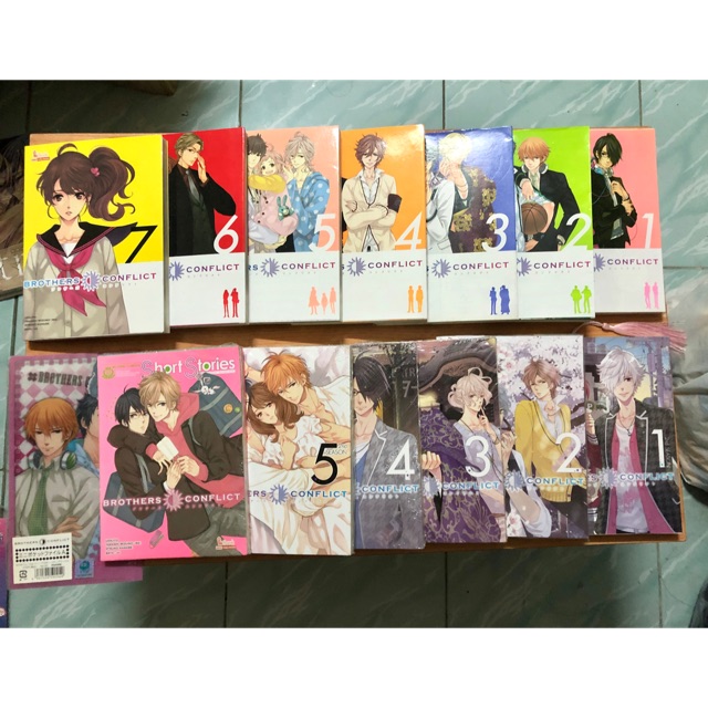 หนังสือกึ่งนิยายเรื่อง Brothers Conflict Shopee Thailand