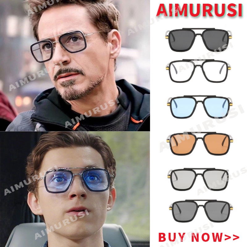 aimurusi-cod-แว่นตากันแดด-แว่นตาโทนี่สตาร์ค-สำหรับผู้ชาย