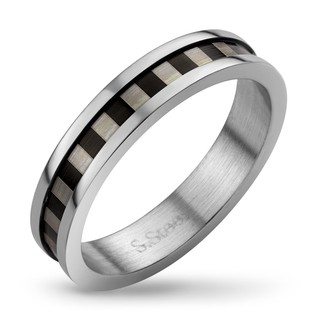 555jewelry แหวนสแตนเลส ดีไซน์เท่ รุ่น MNC-R192 - แหวนผู้ชาย แหวนแฟชั่น (RB77)