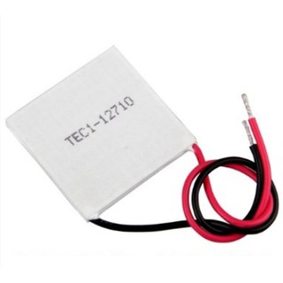 แผ่นทำความเย็น Peltier 12V 10A เทอร์โมอิเล็กทริก คูลเลอร์ แผ่นเพลเทียร์ TEC1-12710 TEC Thermoelectric Cooler