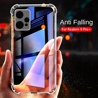 For Opoo Realme 9 Pro Plus Case Clear Protection Phone Cover On Realme9 Pro +Realmy 9Pro Camera Shockproof TPU Fundas