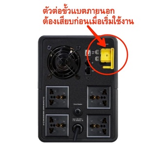 ภาพขนาดย่อของภาพหน้าปกสินค้าUPS APC 1600VA-900Watts BX1600MI-MS จากร้าน itclick456 บน Shopee ภาพที่ 1