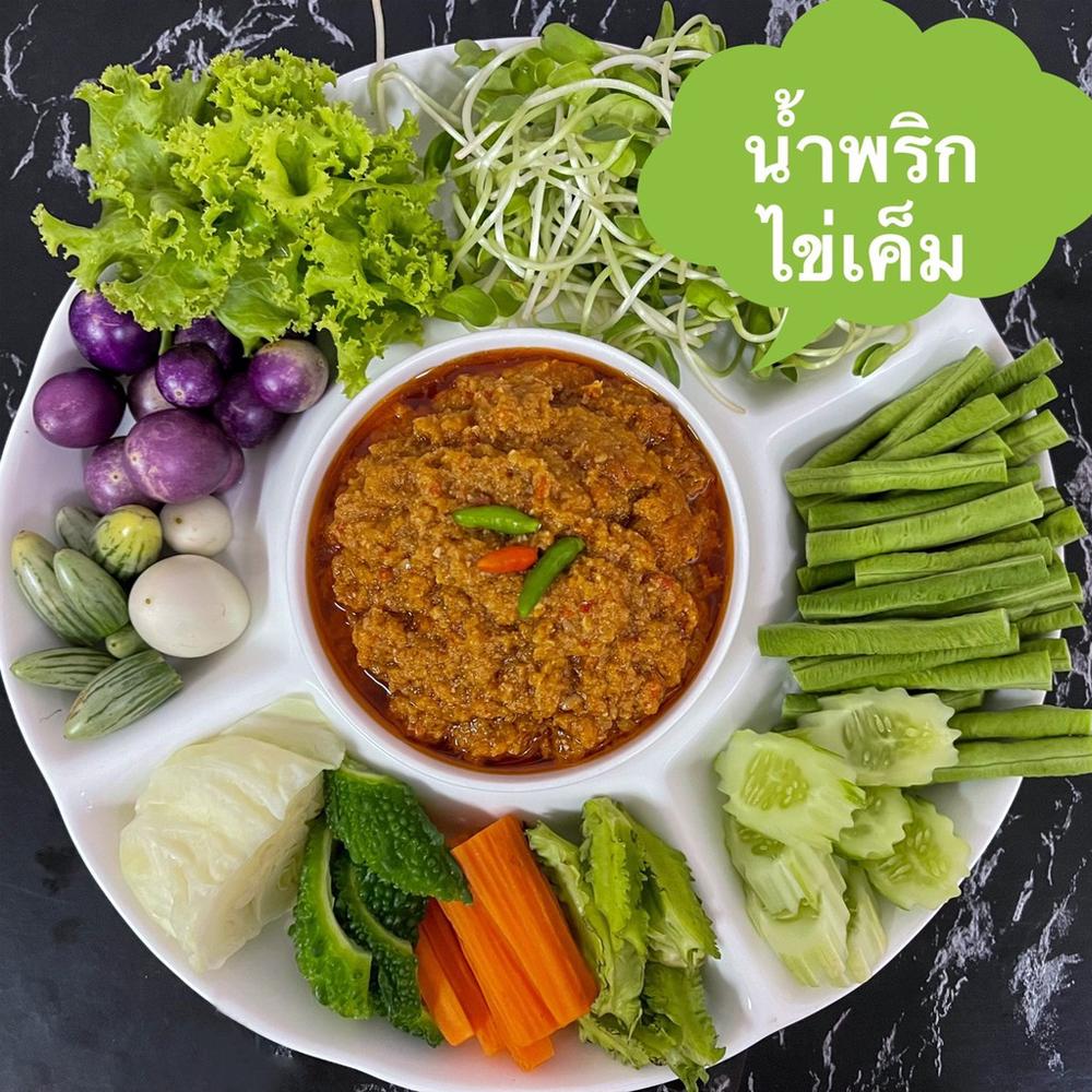 น้ำพริกไข่เค็ม-สูตรต้นตำหรับ-24-catering-บรรจุ-100-กรัม