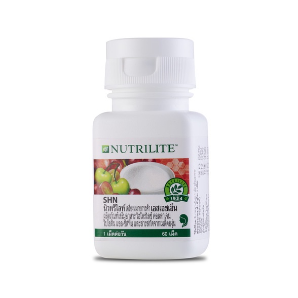 amway-shn-60-เม็ด-ผิว-ผม-เล็บ-nutrilite