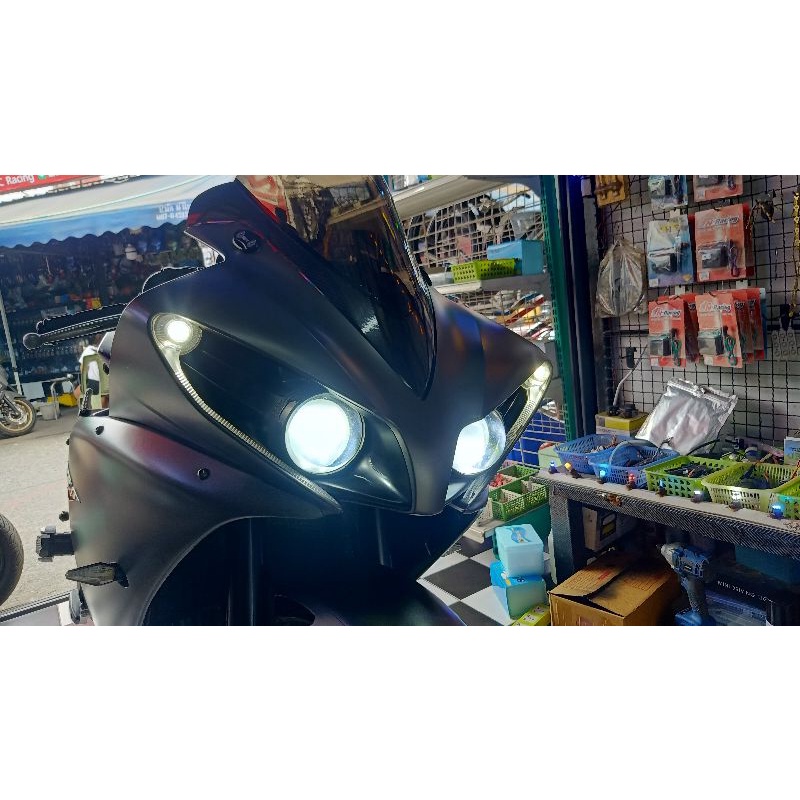 ไฟหน้าR1 2009-2014 หลอดไฟหน้าLEDตรงรุ่นR1 2หลอด | Shopee Thailand