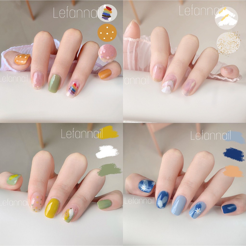 สติ๊กเกอร์ติดเล็บแบบใหม่-nail-sticker-ลายหวานน่ารักมาก-ขายส่งราคาถูก