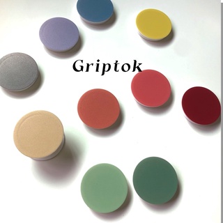 griptok สีพื้น พร้อมส่ง ที่ติดหลังโทรศัพท์สีพื้น