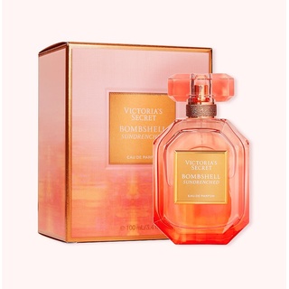 Victorias Secret Bombshell Sundrenched EDP 100 ml. กล่องซีล ป้ายไทย พร้อมถุง