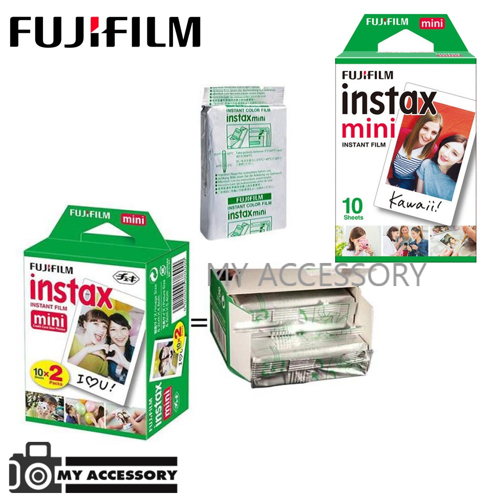 รูปภาพของFujifilm instax mini - ฟิล์ม instax mini - ฟิล์ม instax mini ขอบขาวลองเช็คราคา