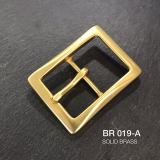 สินค้า BR019-A หัวเข็มขัดทองเหลือง ขนาด 38มิลหรือ 1.5นิ้ว แบบ ** ราคาต่อชิิ้น**