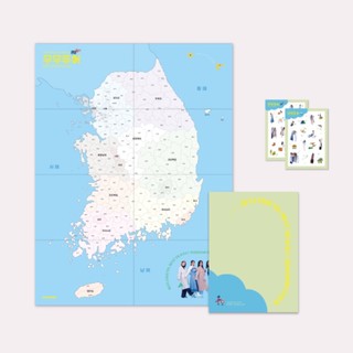 [อ่านก่อน] พร้อมส่ง🔅- MAMAMOO -  MOOMOO TOUR - Korea Travel Map