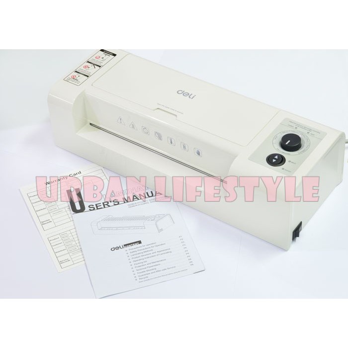 deli-no-3891-laminator-a4-เครื่องเคลือบ-บัตรและเอกสาร-ขนาด-a4