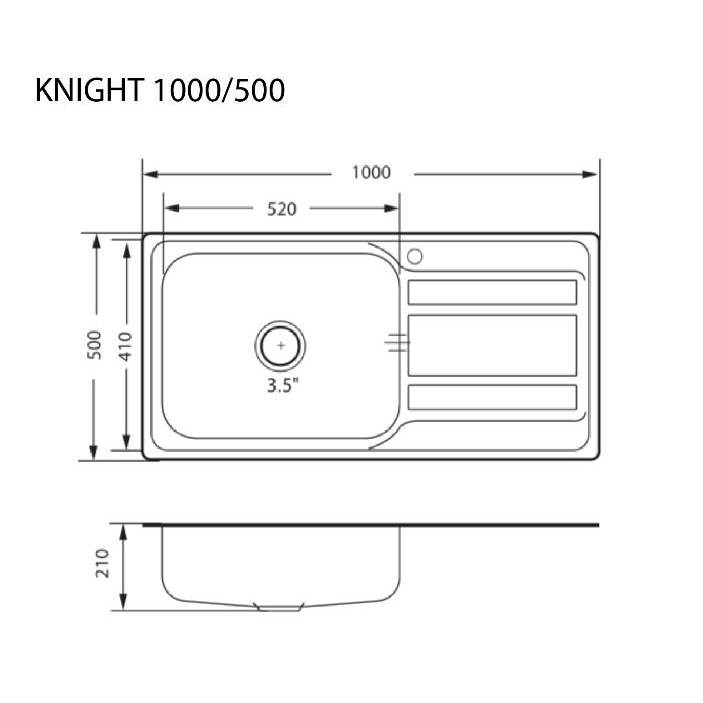 อ่างล้างจานสแตนเลส-รุ่น-knight-1000-500