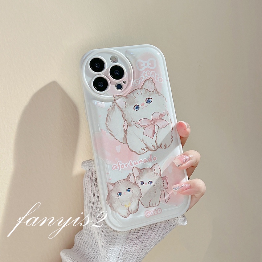 เคสป้องกันโทรศัพท์มือถือ-ลายการ์ตูนแมวน่ารัก-สําหรับ-compatible-with-samsung-a04-a04s-a04e-a13-a03-a03s-a12-a51-a53-a52-a33-a22-a32-a72-a50-a30-a50s-a20-a30-a21s-a31