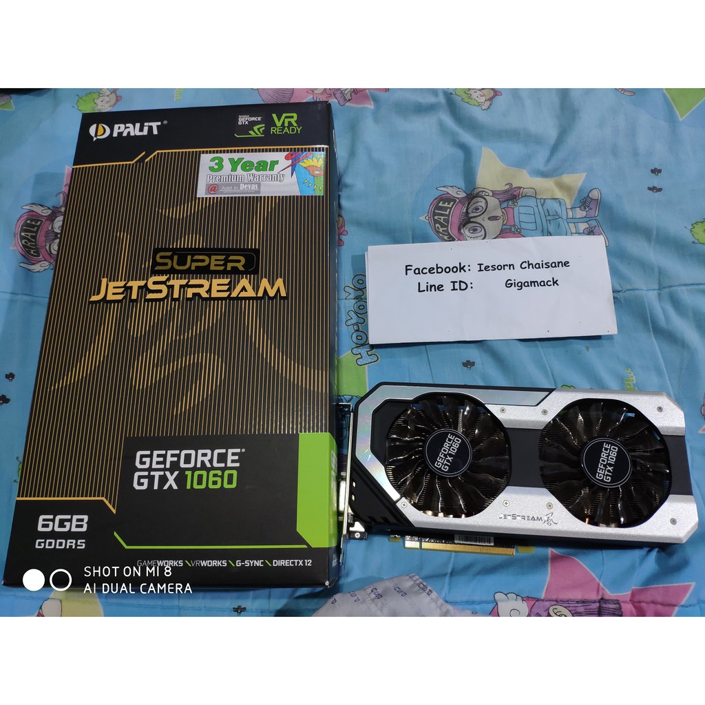 Palit gtx 1060 6gb Jetstream | Shopee Thailand
