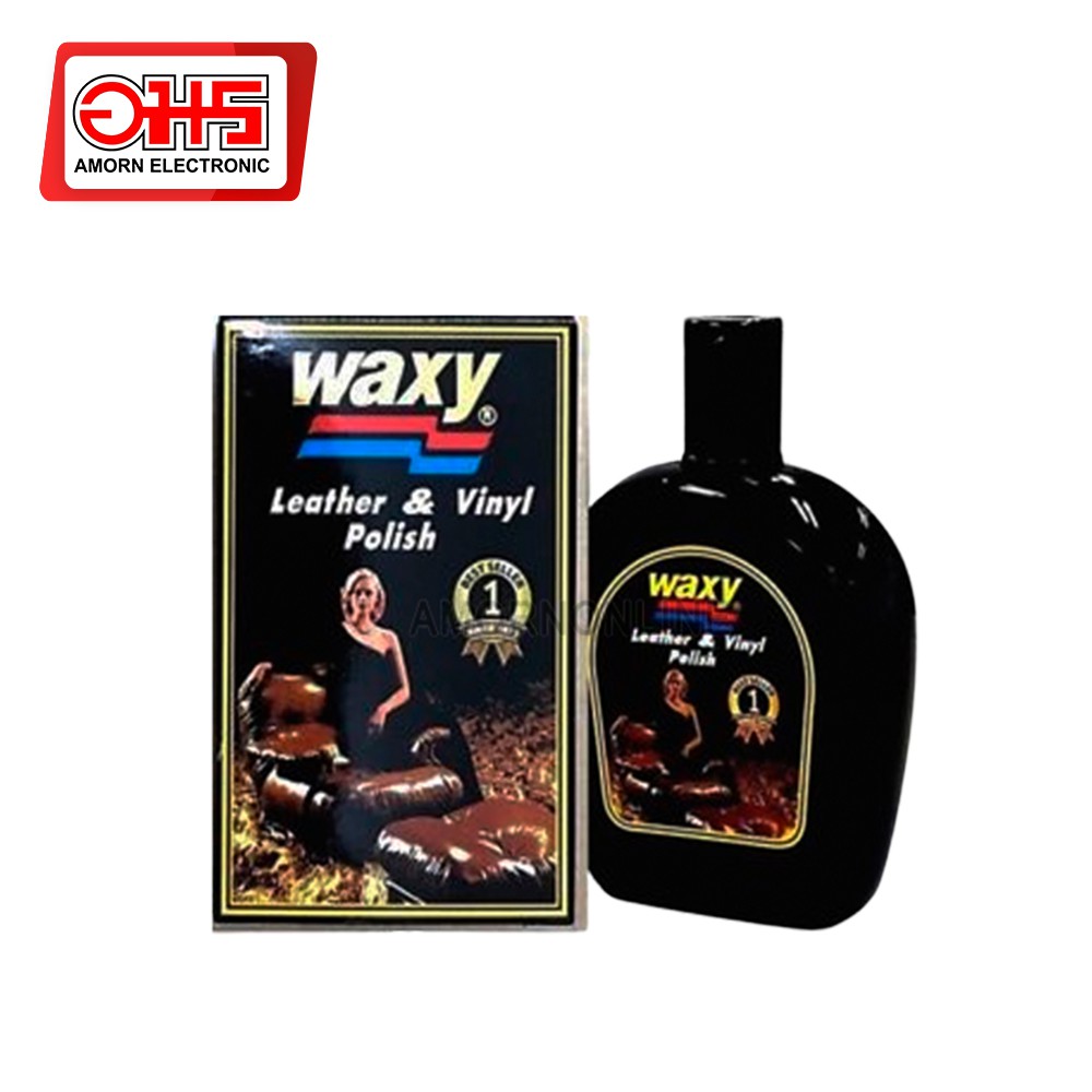 น้ำยาขัดเบาะ-waxy-125cm-อมร-อีเล็คโทรนิคส์-อมรออนไลน์-น้ำยาบำรุงรักษาเครื่องหนัง-น้ำยาดูแลรักษาเครื่องหนัง