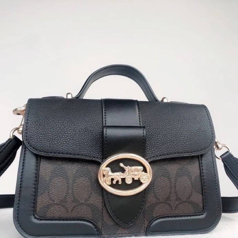Coach Riley Top Handle 22 In Signature Shopee Thailand