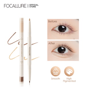 Focallure เจลอายไลเนอร์ 3D นุ่ม ไฮไลท์ กันน้ํา เพิ่มความสว่าง ปากกาแต่งหน้า หนอนไหม