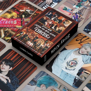 โปสการ์ด อัลบั้ม LOMO วงกลม Stray Kids 2022 (พร้อมส่ง) 55 ชิ้น/กล่อง