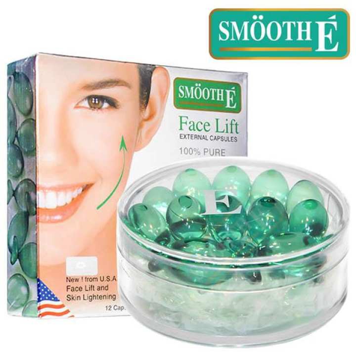 หมดอายุปี2023-smooth-e-face-lift-external-3-12-capsules-100-pure-บำรุง-และยกกระชับผิวหน้า-ผสมกันแดด