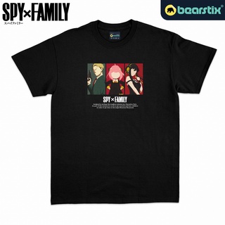 เสื้อยืดโอเวอร์ไซส์Bearstix - Spy X Family เสื้อยืด - Anya Forger Loid Yor Shirt - Anime Streetwear Tshirt - เสื้อยืด Un