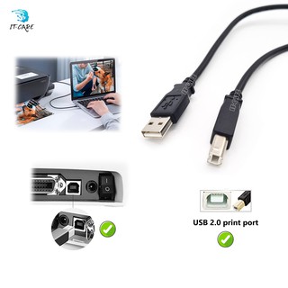 Printer Cable USB 2.0 Type A (M) to USB Type B (M)