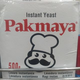สินค้า Pakmaya Red Instant Yeast พัคมายา ยีสต์แห้ง น้ำหนัก 500g