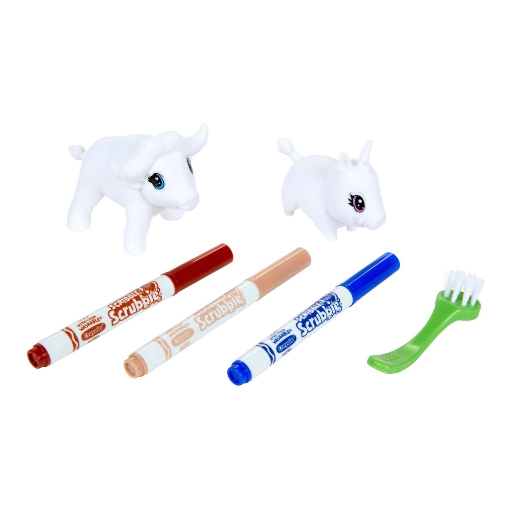 crayola-scribble-scrubbie-safari-warthog-amp-buffalo-ชุดระบายสีสัตว์ป่า-หมูป่าและควาย