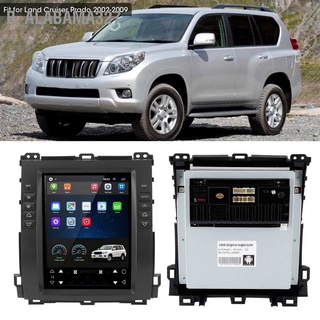 B_Alabama327 เครื่องเล่นวิดีโอนําทาง บลูทูธ 10.4 นิ้ว สําหรับ Android Fit Land Cruiser Prado 2002‐2009