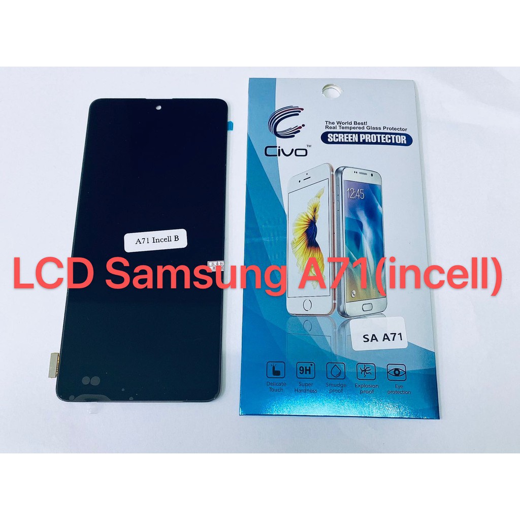 อะไหล่หน้าจอ-จอ-ทัชสกรีน-lcd-samsung-a71-incell-แถมฟิล์ม-สินค้าพร้อมส่ง