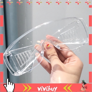 ภาพขนาดย่อของสินค้าแว่นกันลม แว่นตากันลม ป้องกันหมอก ป้องกันน้ำลาย ป้องกันน้ำกระเซ็น แว่นตากันลม ระบายอากาศ